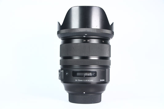 Lente SIGMA Art 24-70mm F2.8 DG para Nikon. Usado