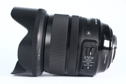 Lente SIGMA Art 24-70mm F2.8 DG para Nikon. Usado