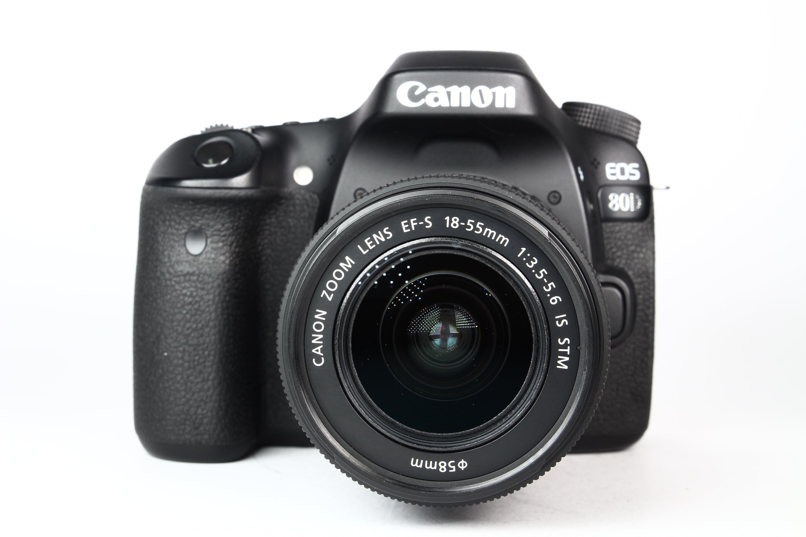 Cámara Digital CANON 80D Lente 18-55mm IS STM F3.5-5.6. Usada.