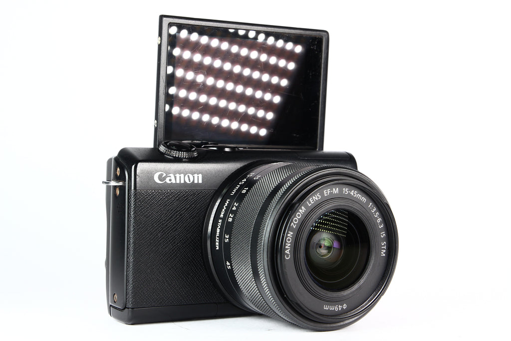 Cámara Digital CANON EOS M200 con lente 15-45mm. Usada