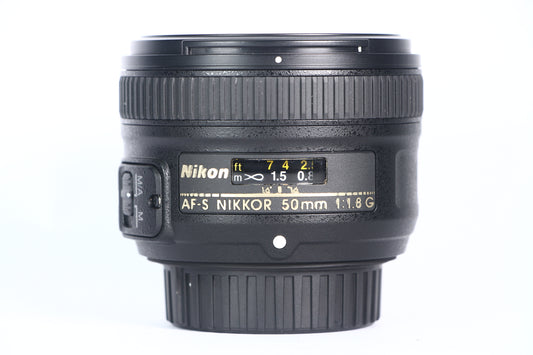 Lente Nikon AF-S 50mm F1.8 G. Usado.