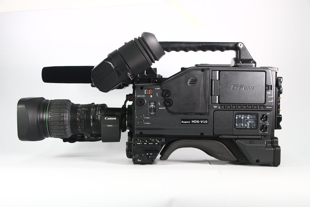 FG Camcorder Ikegami HDS-V10 Lente Canon KJ20x8.2 KRSD. Usado