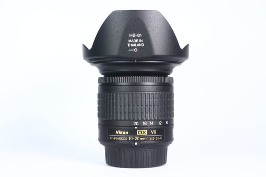 Lente NIKKOR AF-P 10-20mm F4.5-5.6 G VR para NIKON. Usado