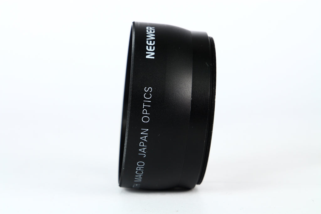 Lente conversor NEEWER para gran angular 0.43X con macro. Diámetro 58mm.