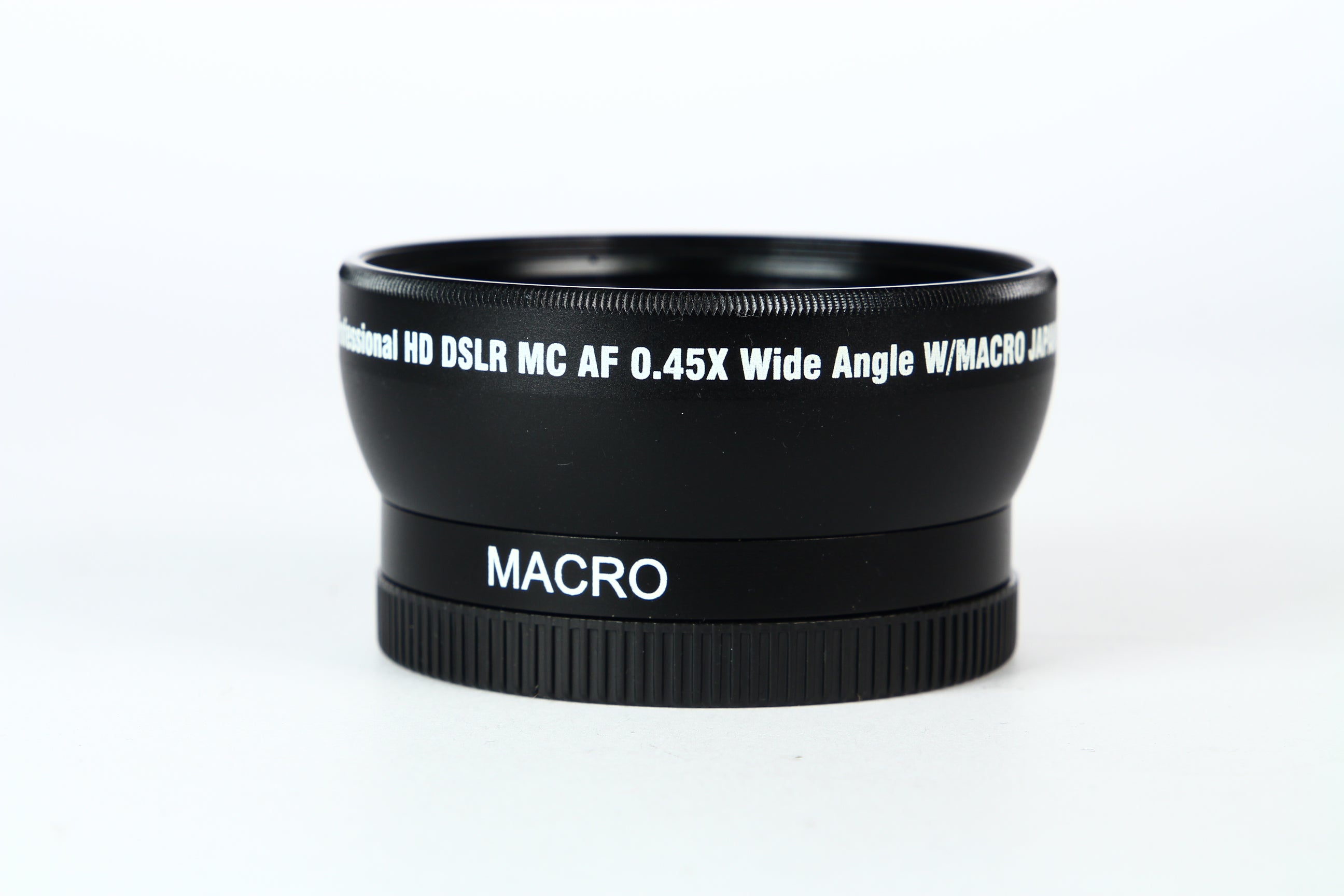 Lente conversor ZEIKOS para gran angular 0.45X con macro. Diámetro 52mm.