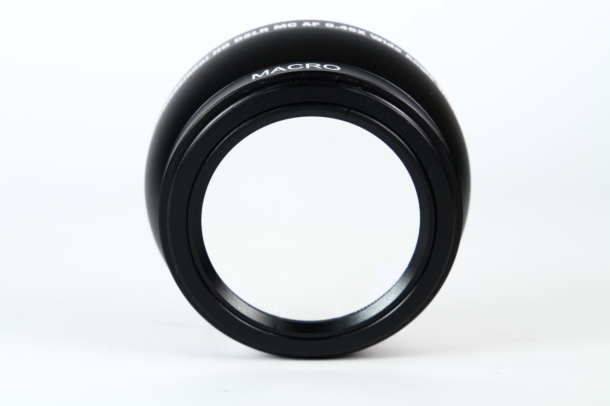 Lente conversor ZEIKOS para gran angular 0.45X con macro. Diámetro 52mm.
