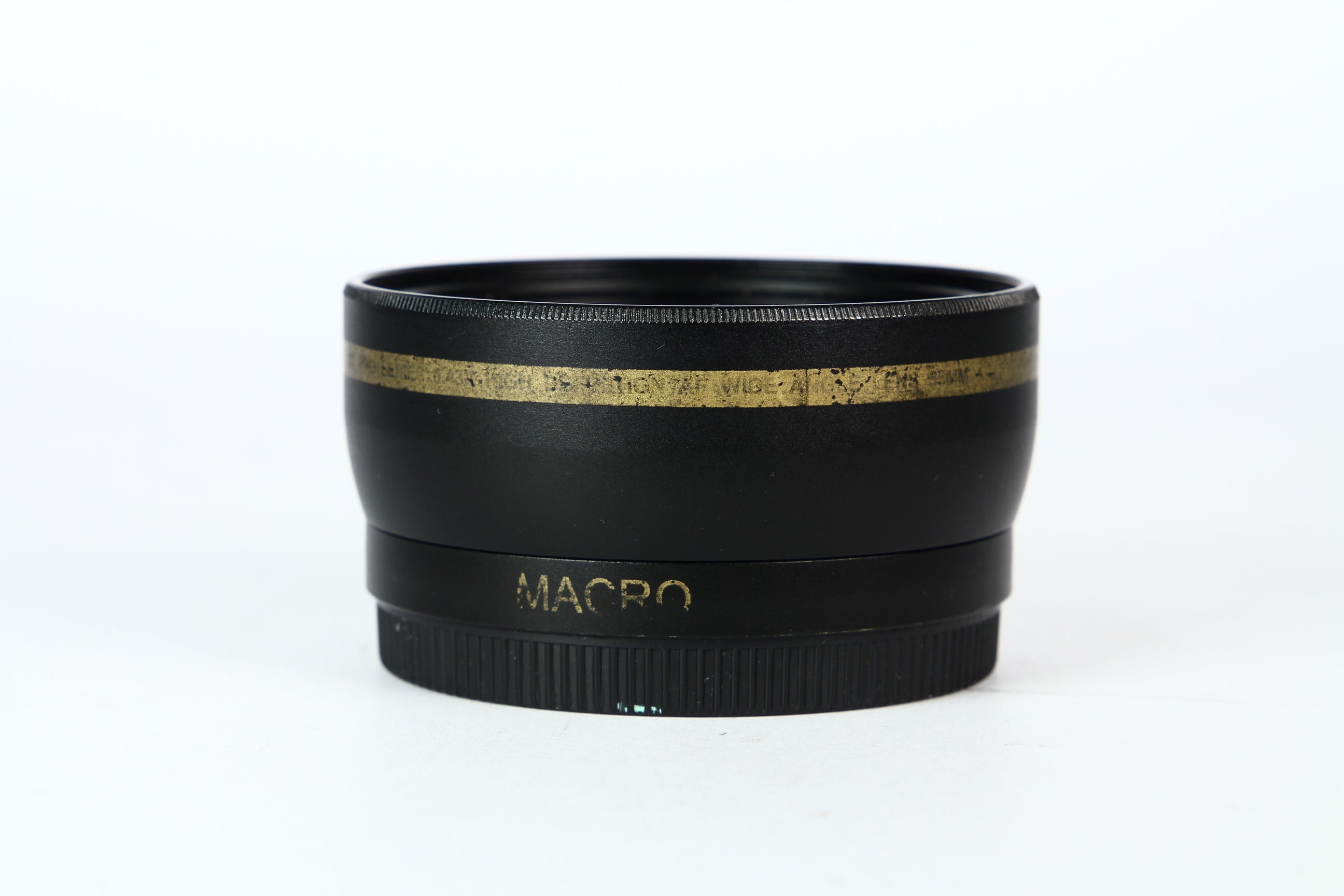 Lente conversor XIT PRO para gran angular 0.43X con macro. Diámetro 55mm.