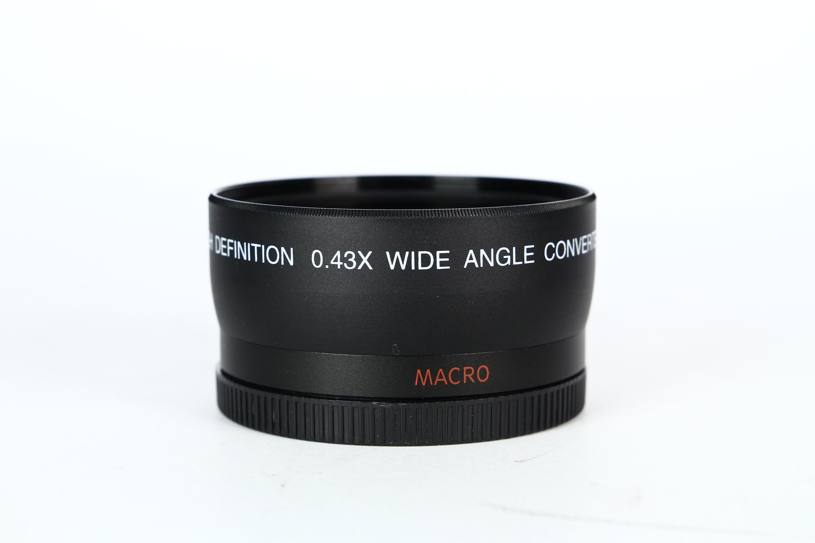 Lente conversor VIVITAR para gran angular 0.43X con macro. Diámetro 58mm.
