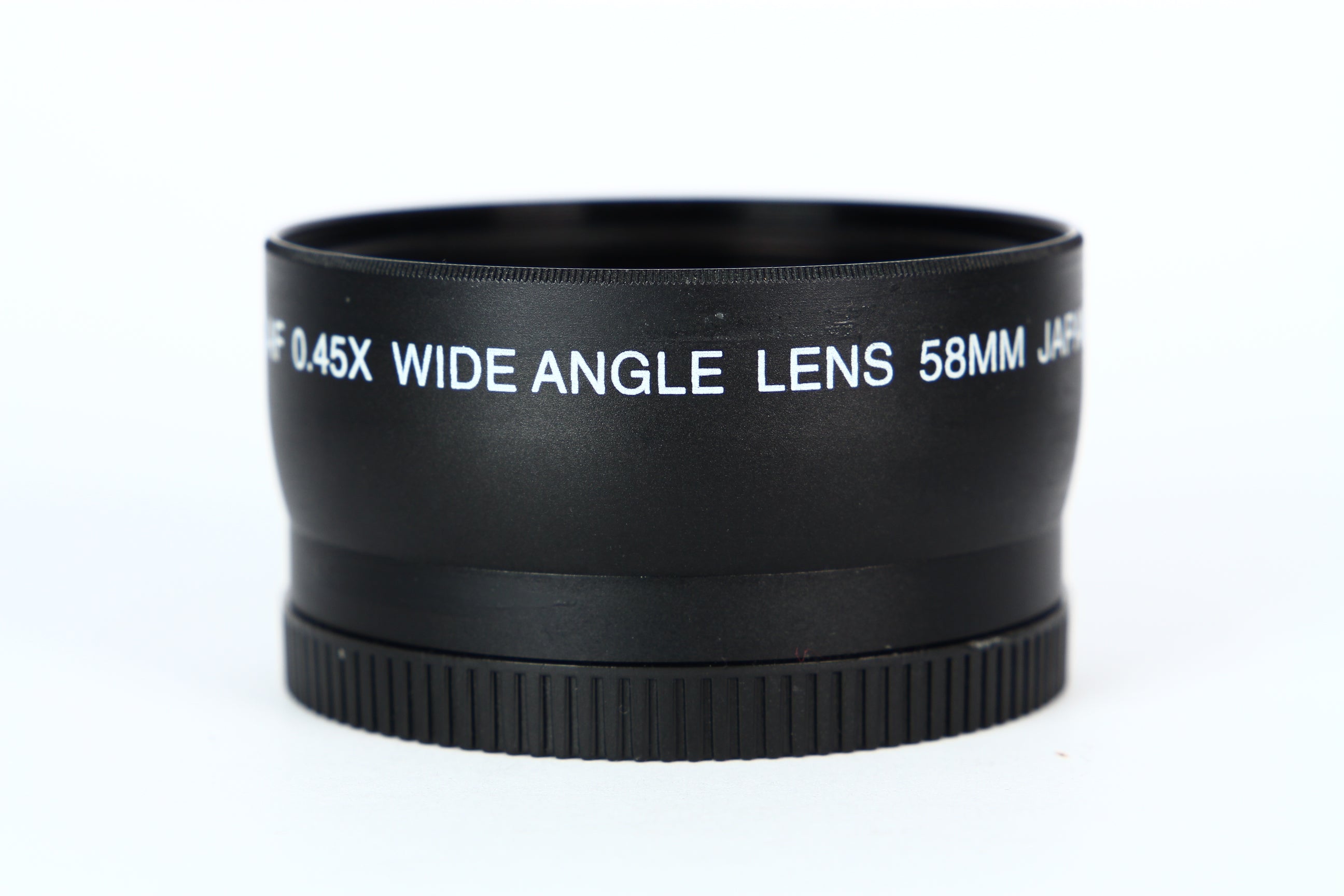 Lente conversor para gran angular 0.45X con macro. Diámetro 58mm.