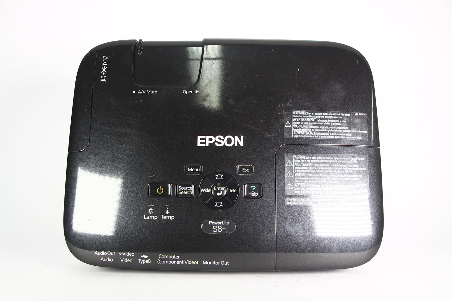 Video Proyector Epson Powerlite S8+. Usado