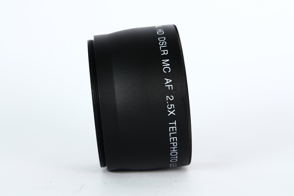 Lente conversor MC AF para telefoto 2.5X. Diámetro 58mm.