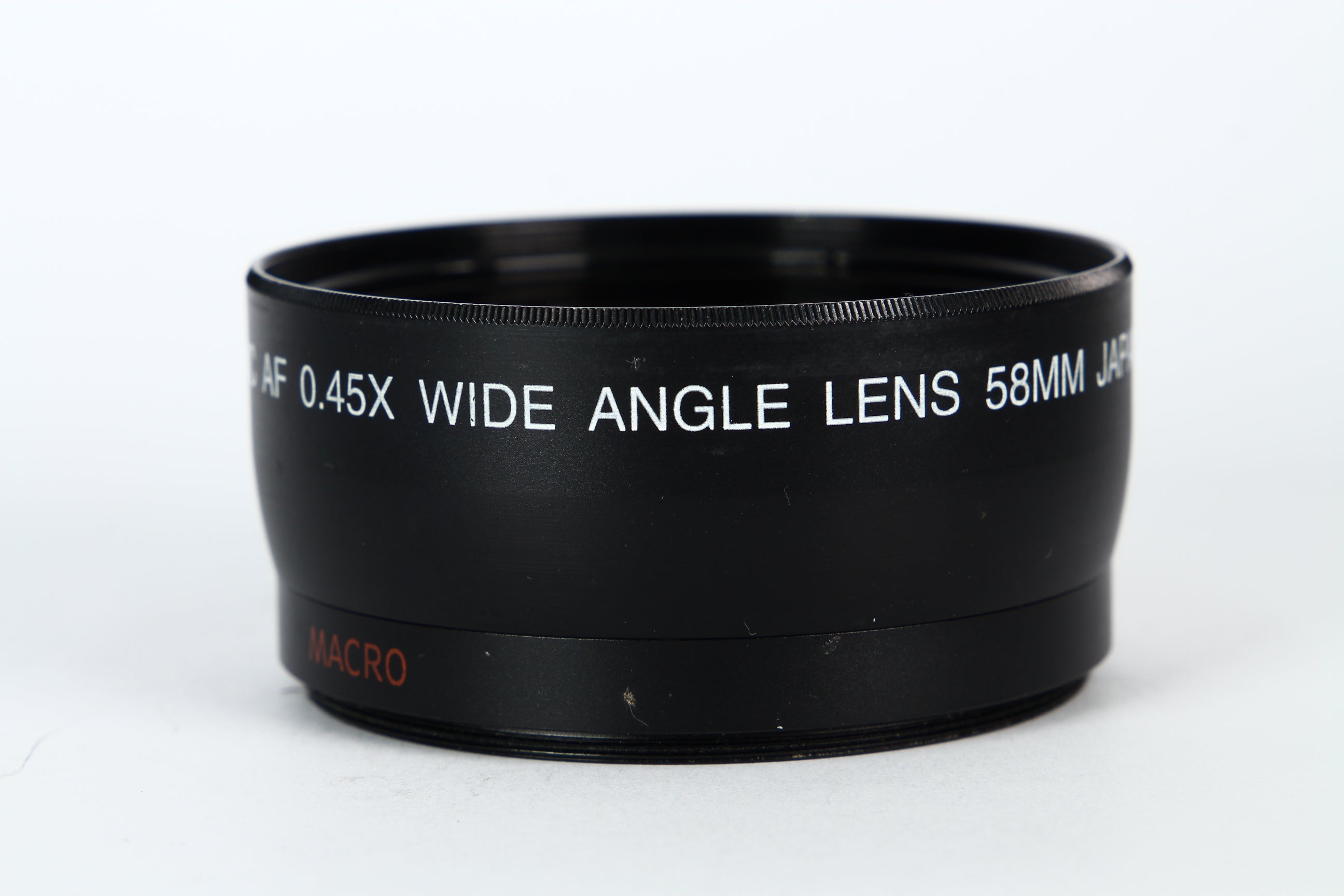 Lente conversor MC AF para gran angular 0.45X con macro. Diámetro 58mm.