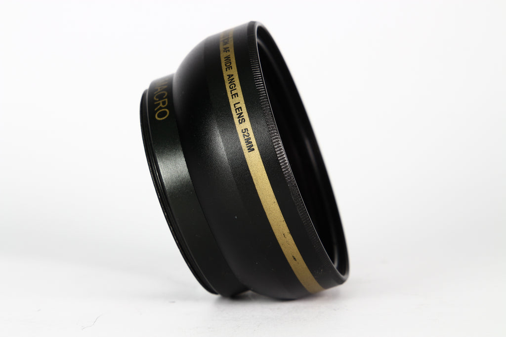 Lente conversor XIT PRO para gran angular 0.43X con macro. Diámetro 52mm.