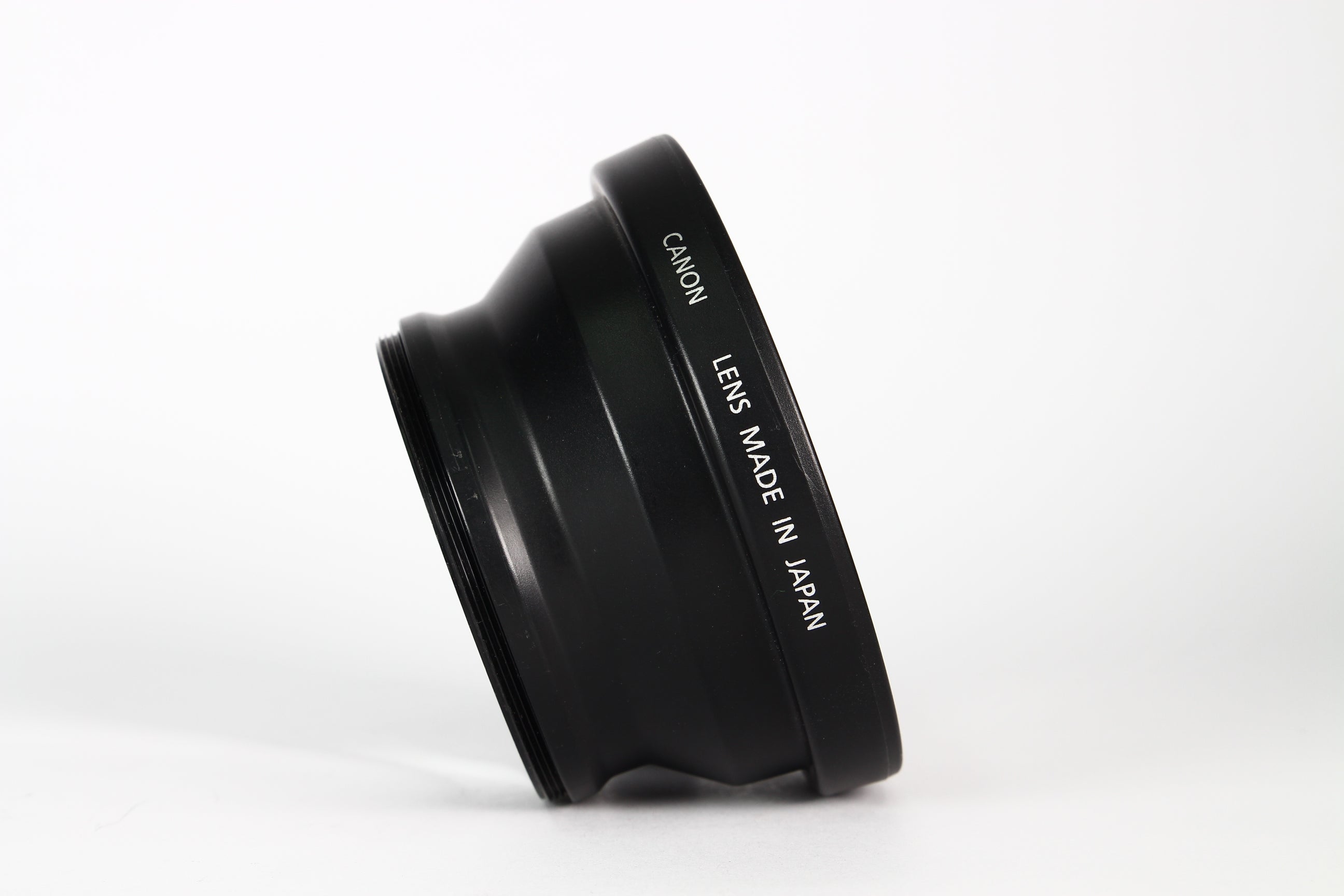 Lente conversor CANON WC-DC58 para gran angular 0.8X. Para vídeo.