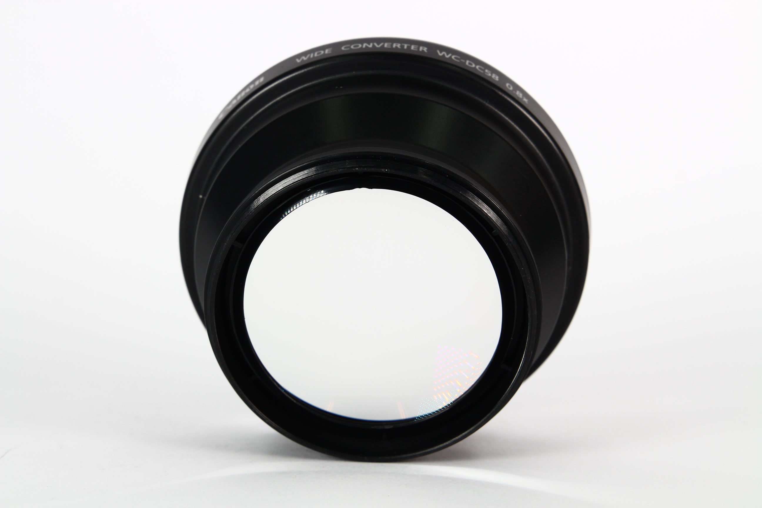 Lente conversor CANON WC-DC58 para gran angular 0.8X. Para vídeo.
