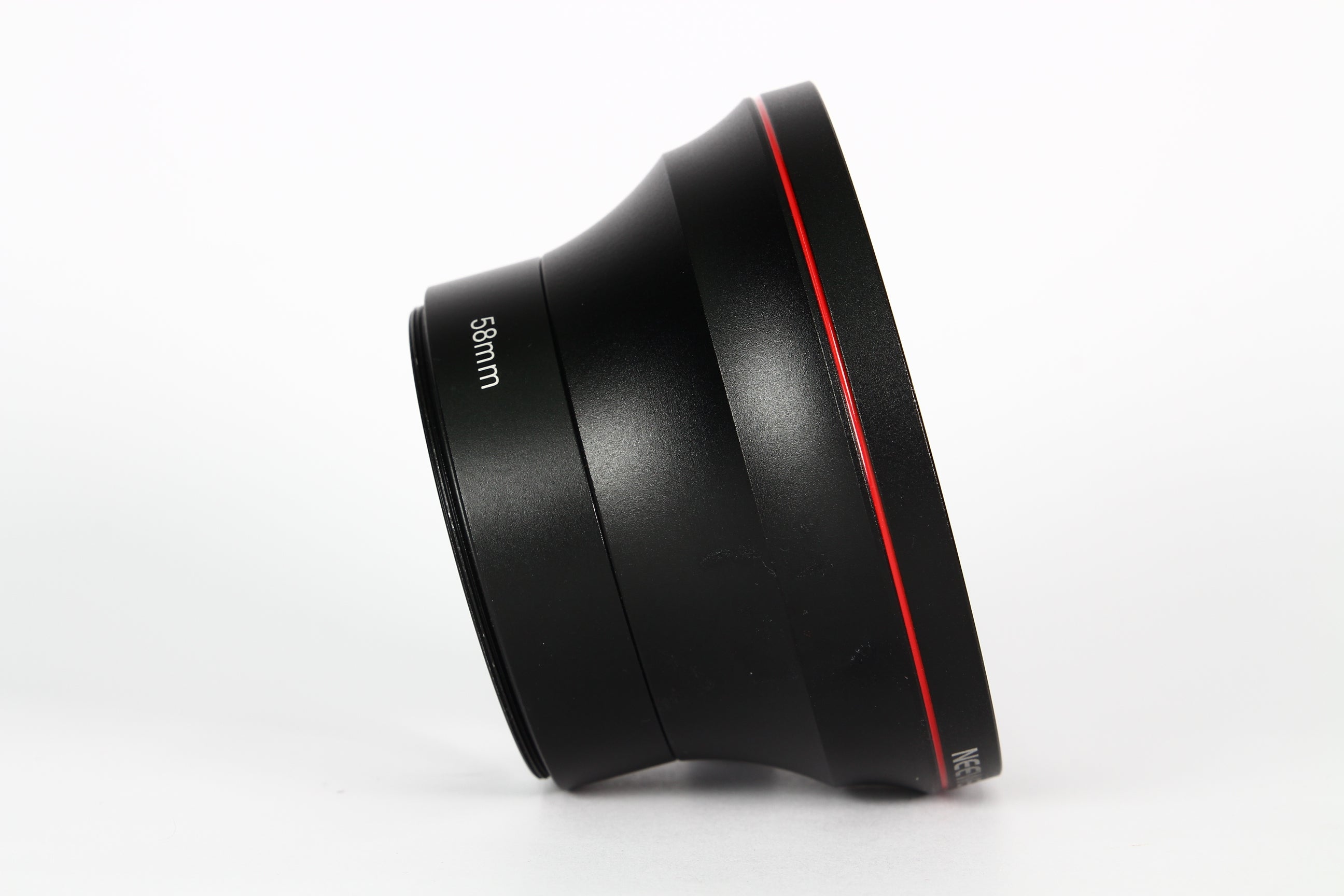 Lente conversor NEEWER para gran angular 0.43X con macro. Diámetro 58mm.