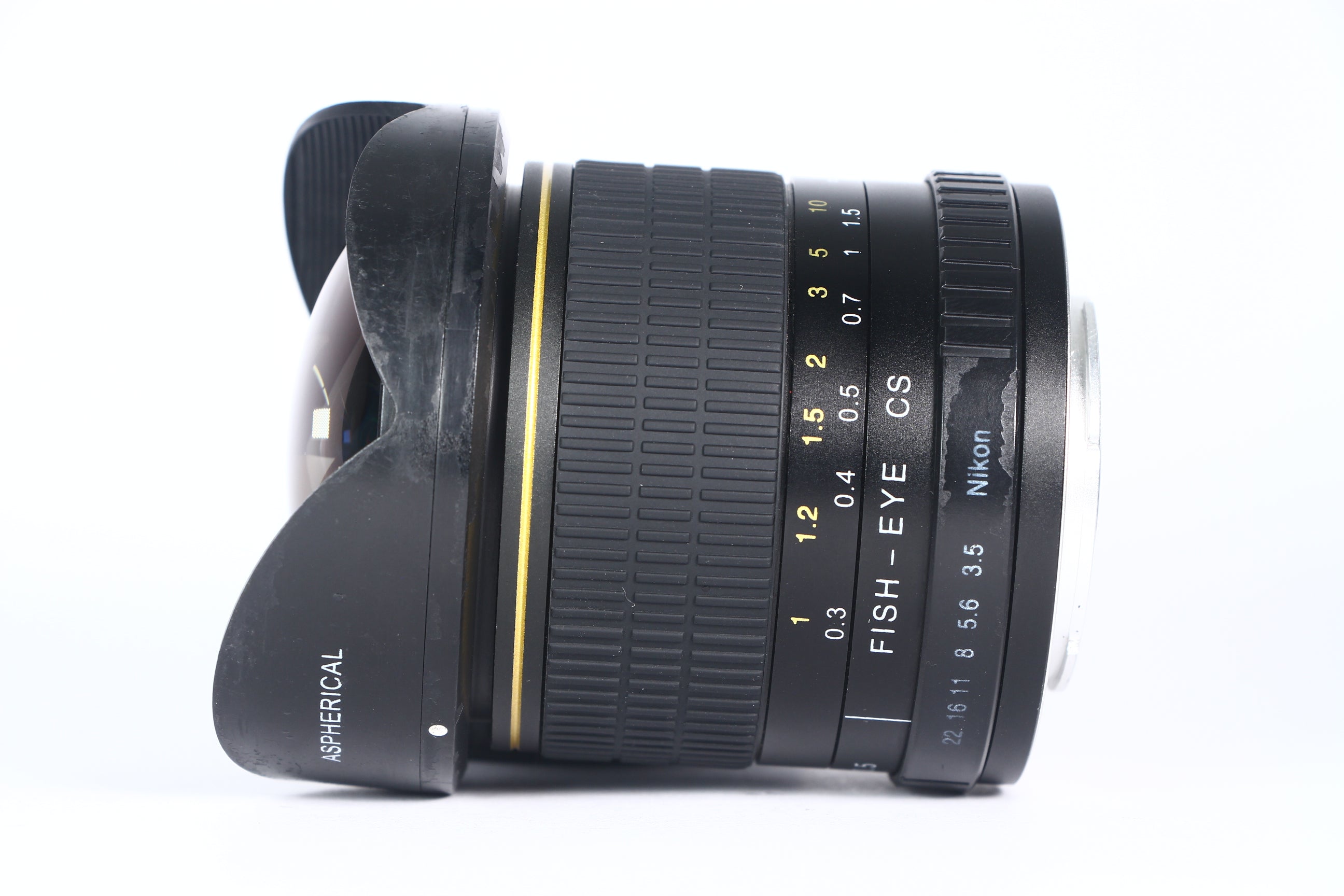 Lente Mecánico Opteka fisheye 6.5mm F3.5. para NIKON Usado.