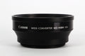 Lente conversor CANON WC-H58W para gran angular 0.8X. Para vídeo.