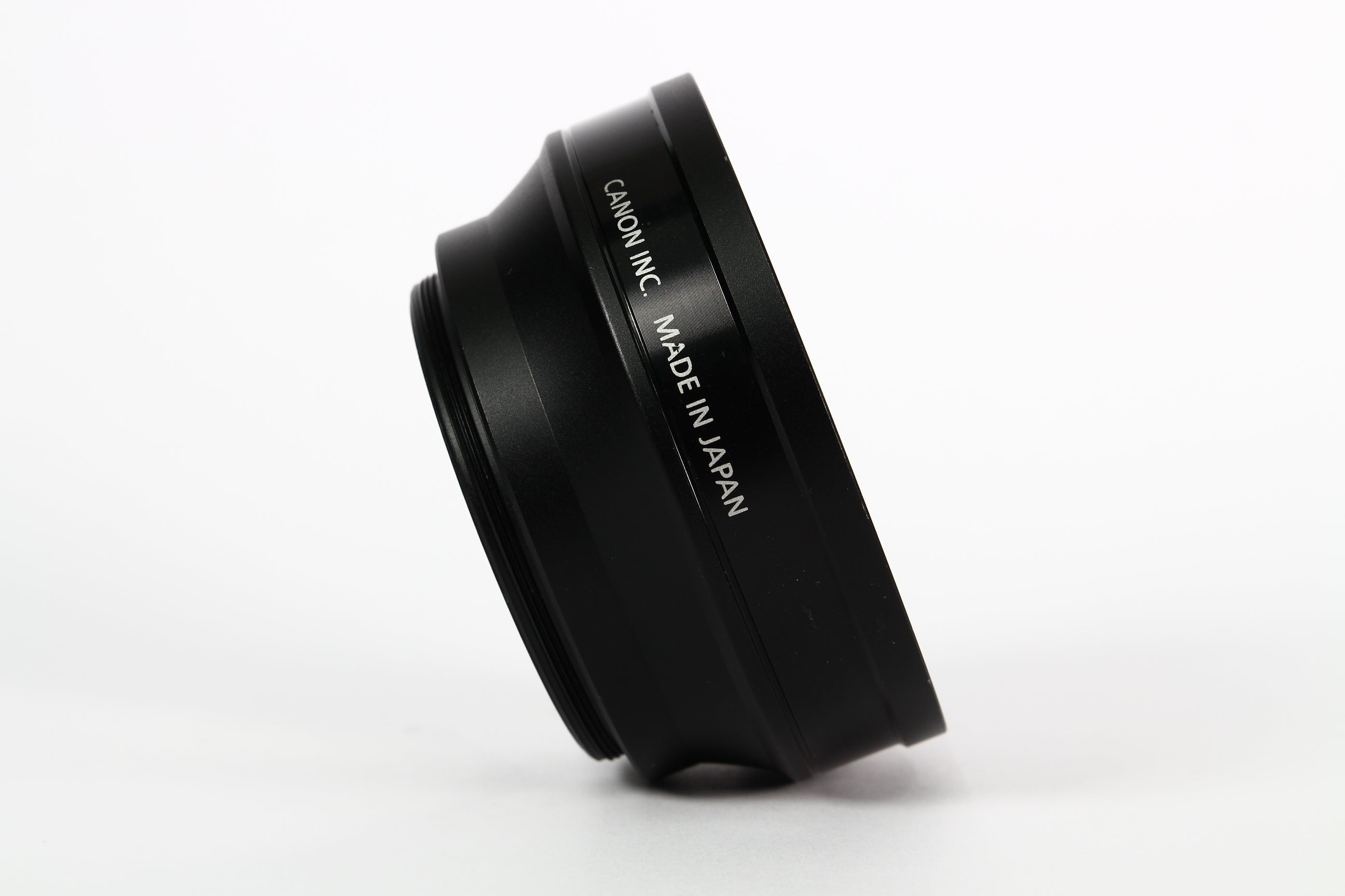 Lente conversor CANON WC-H58W para gran angular 0.8X. Para vídeo.