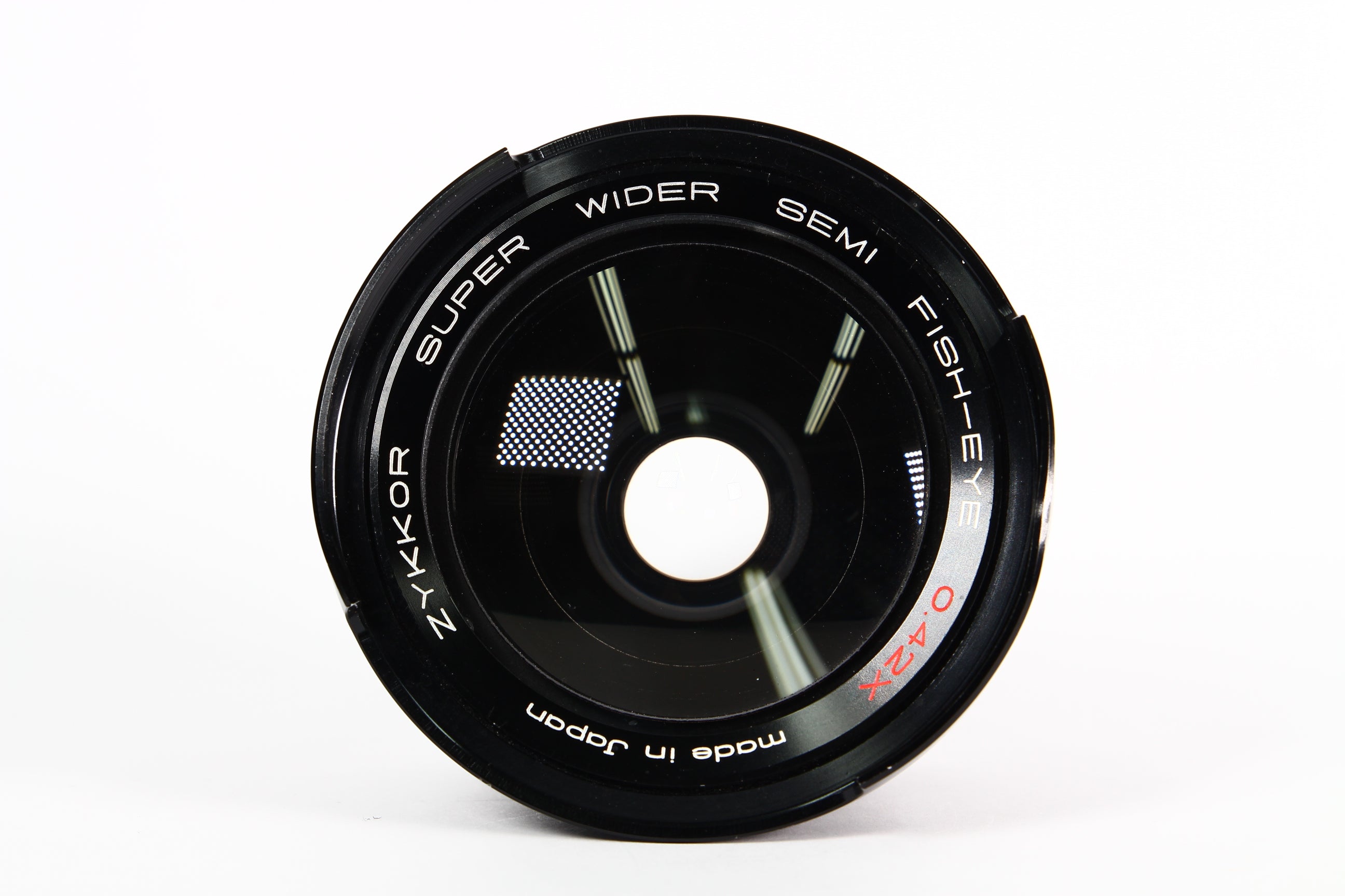 Lente conversor Zykkor Ojo de Pez. Diámetro 49mm