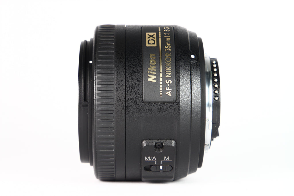 Lente NIKON AF-S 35mm F1.8 G. Usado