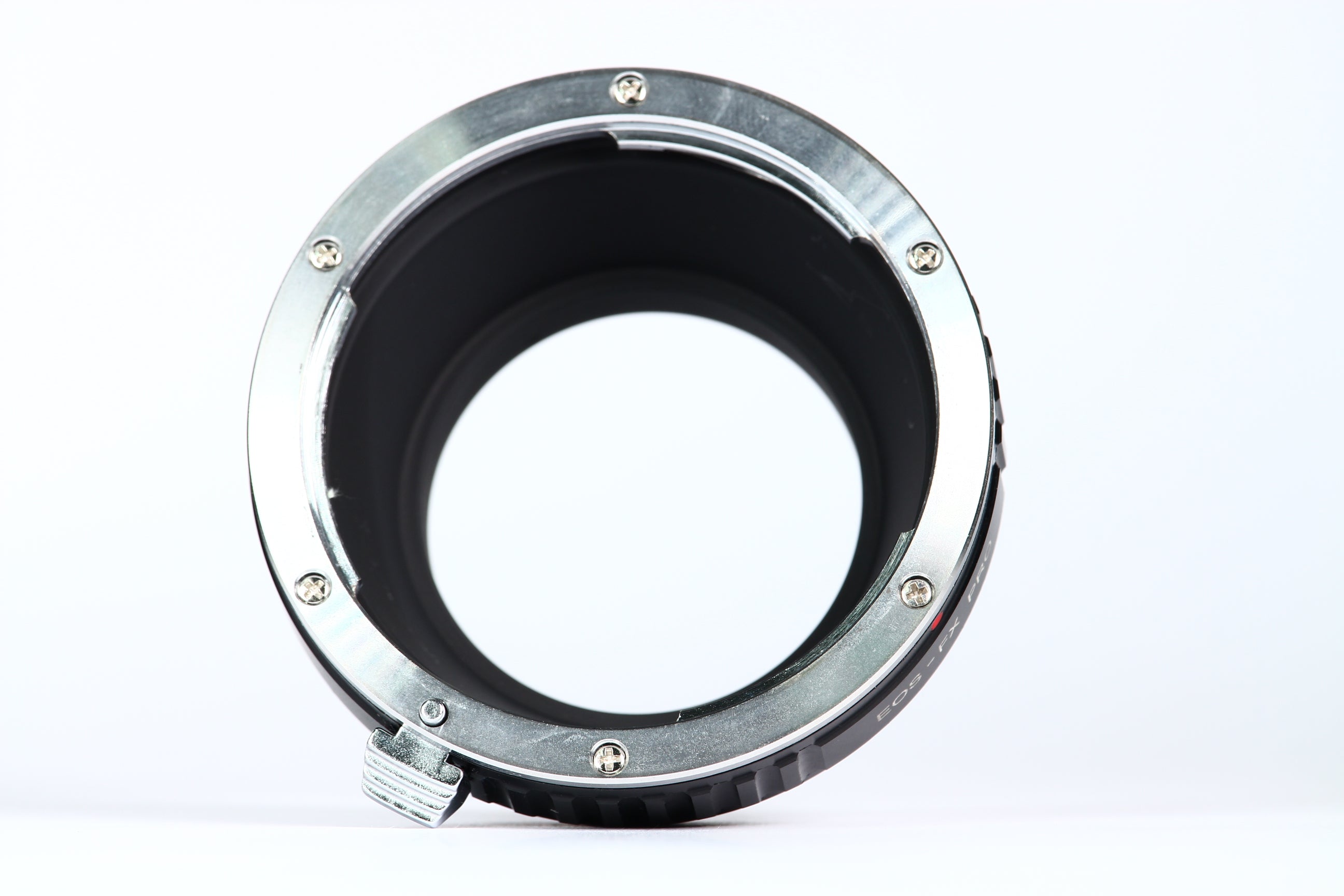 Adaptador Mecánico lentes K&F Concept de EOS EF a Montura FX Fujifilm. Usado.