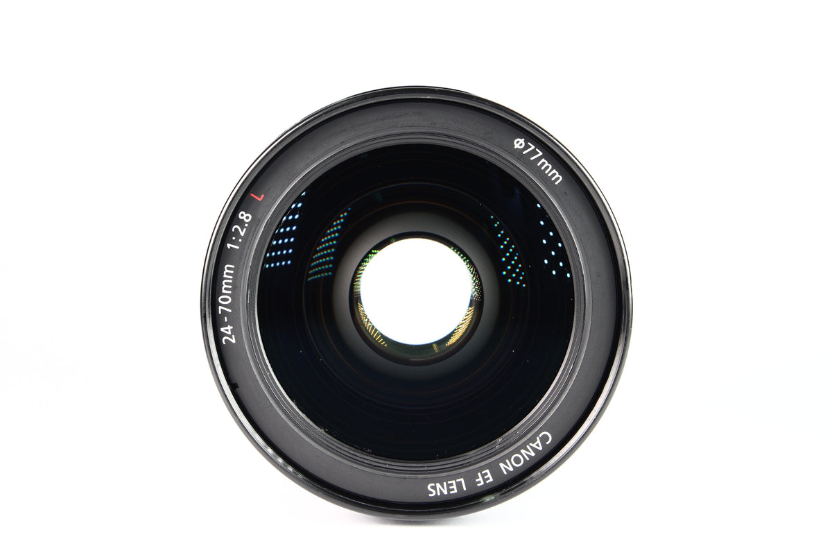 Lente CANON 24-70mm F2.8 L. Usado