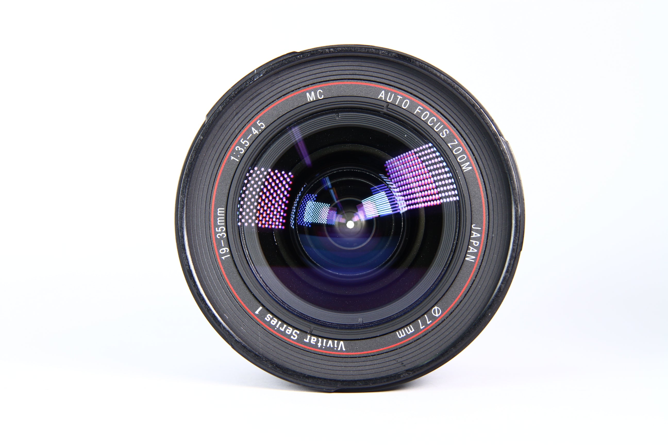 Lente Vivitar 19-35mm F3.5-4.5 MC para NIKON. Usado