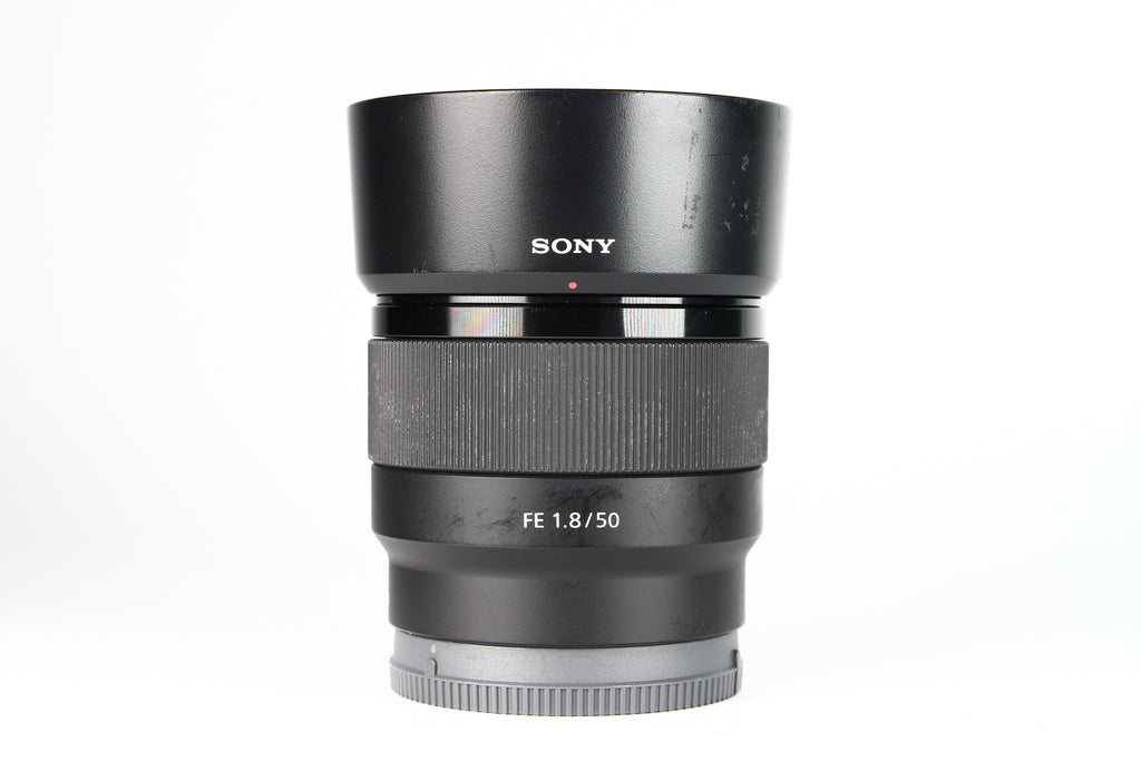 Lente SONY FE 50mm F:1.8. Usado