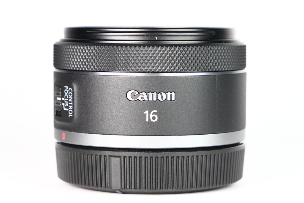 Lente Canon RF 16mm F:2.8 STM. Usado.