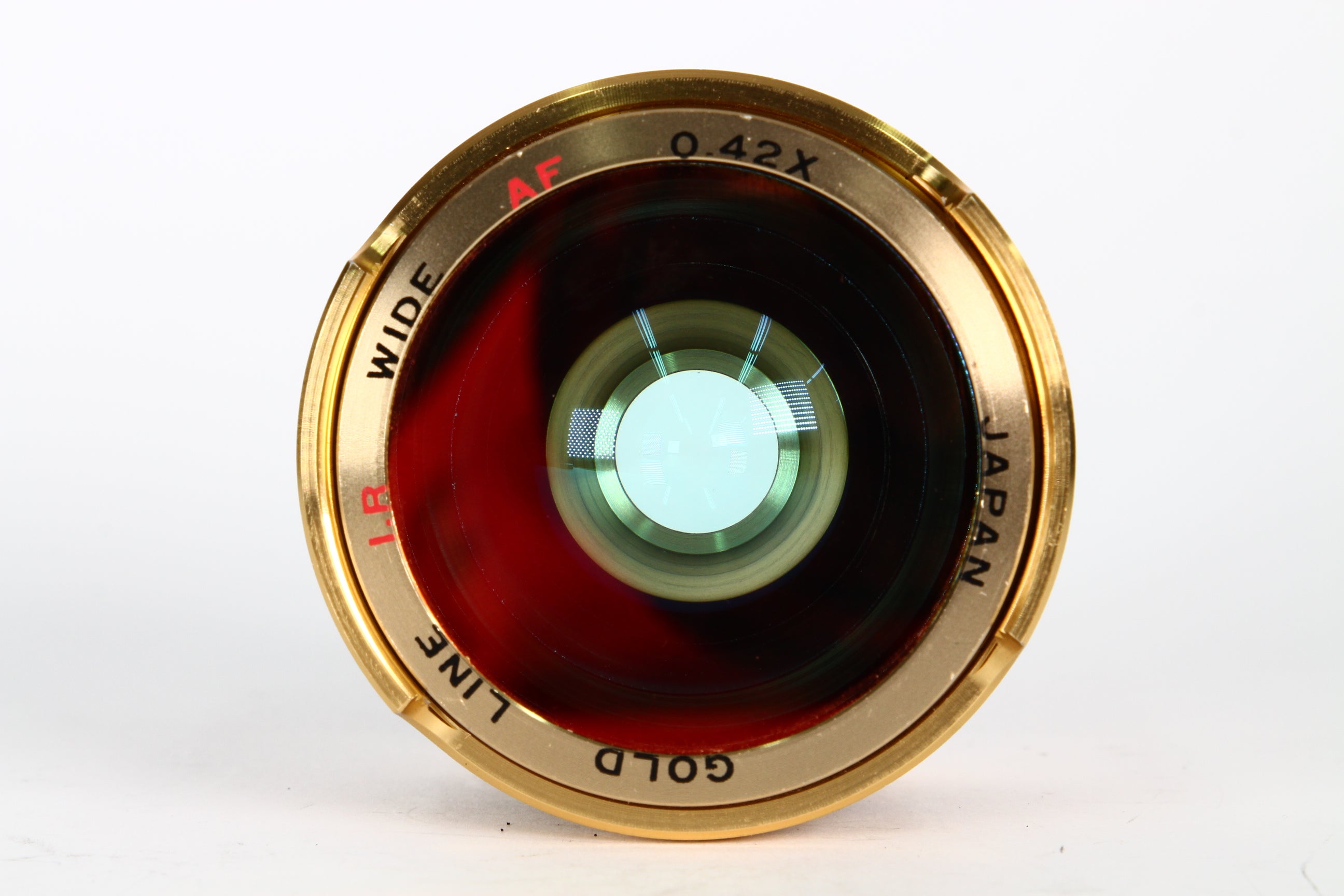 Lente conversor GOLDLINE para gran angular 0.42X. Diámetro 43-37mm.