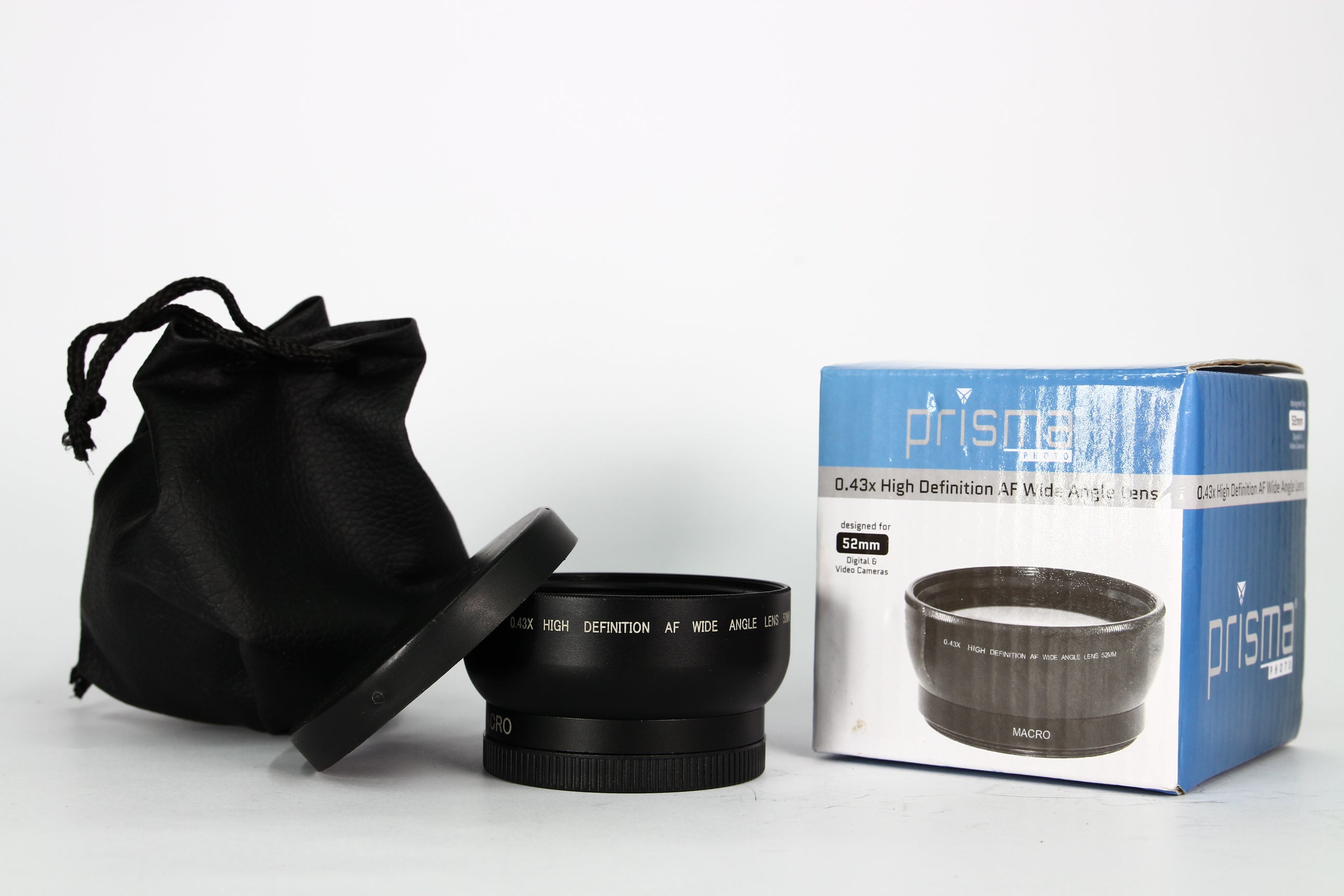 Lente conversor Prisma Gran angular. Diámetro 52mm