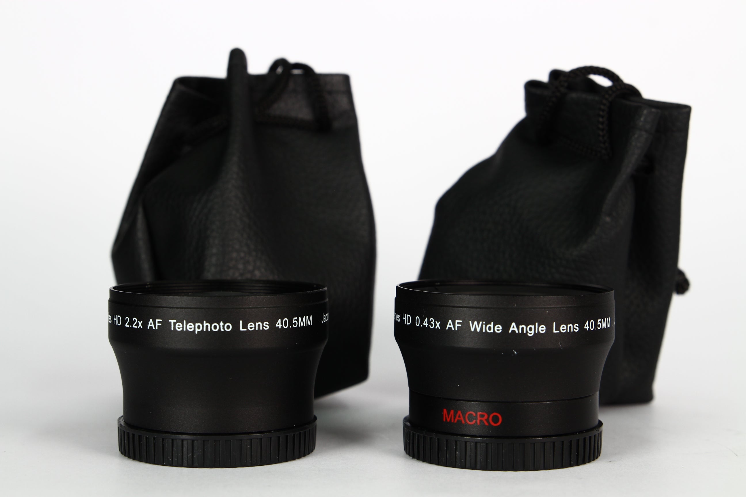 Kit de Lentes conversores Ultimax Gran angular y telefoto. Diámetro 40.5mm