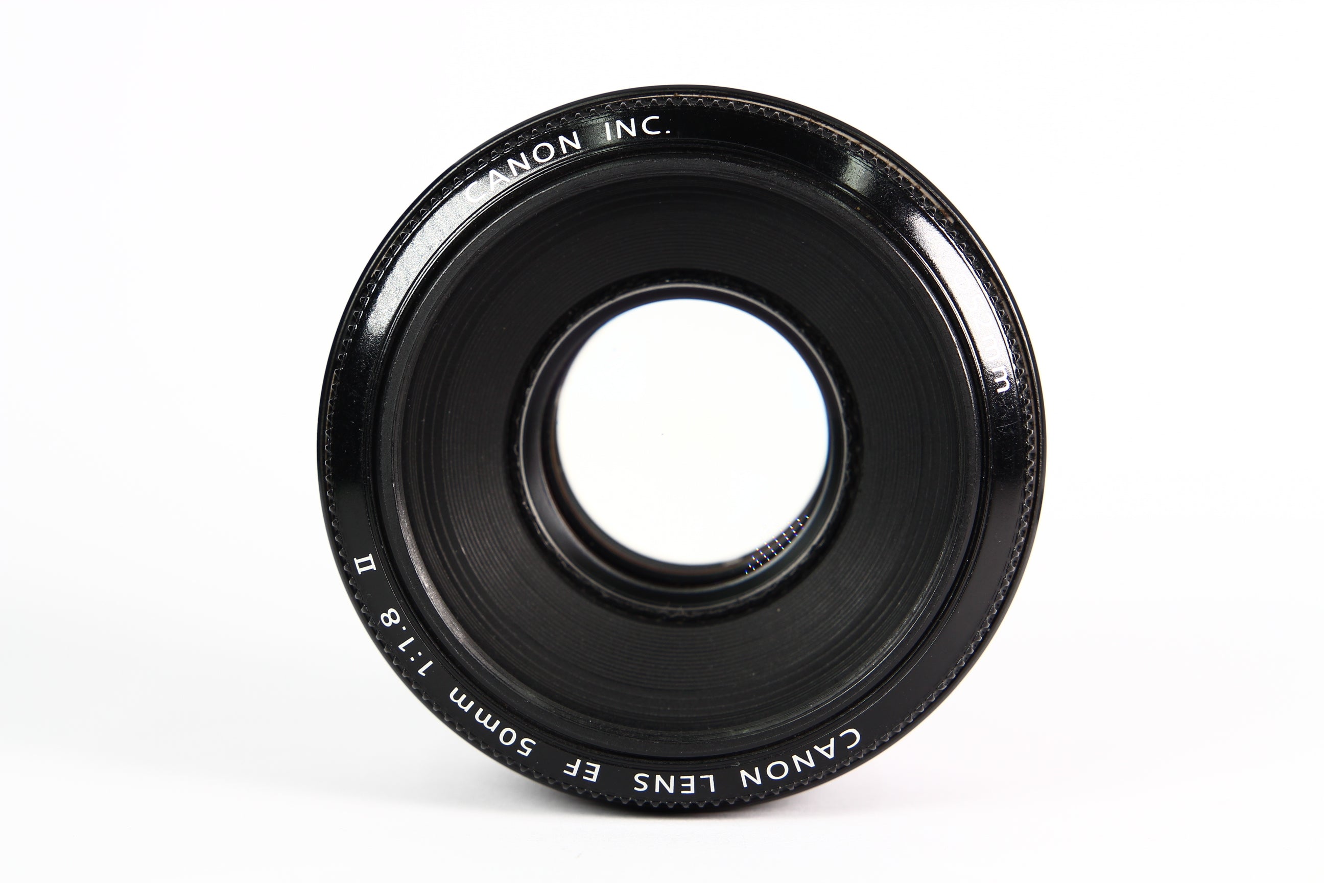 Lente CANON 50mm F1.8 II. Usado