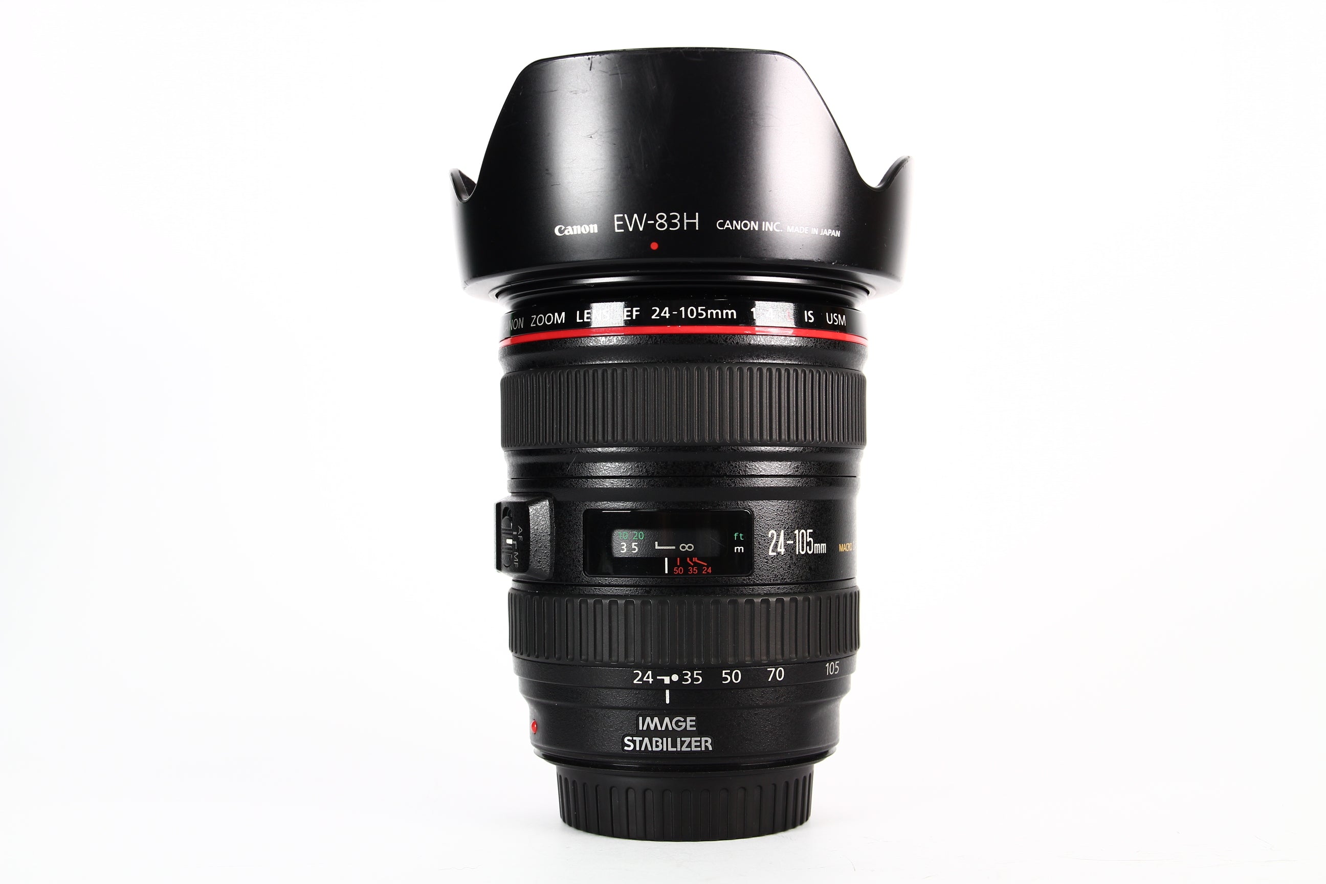 Lente CANON EF 24-105 F4 L IS USM. Usado