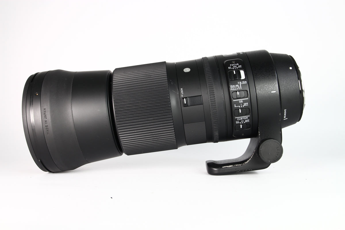 Lente SIGMA 150-600mm F/5-6.3 DG OS HSM para CANON. Usado