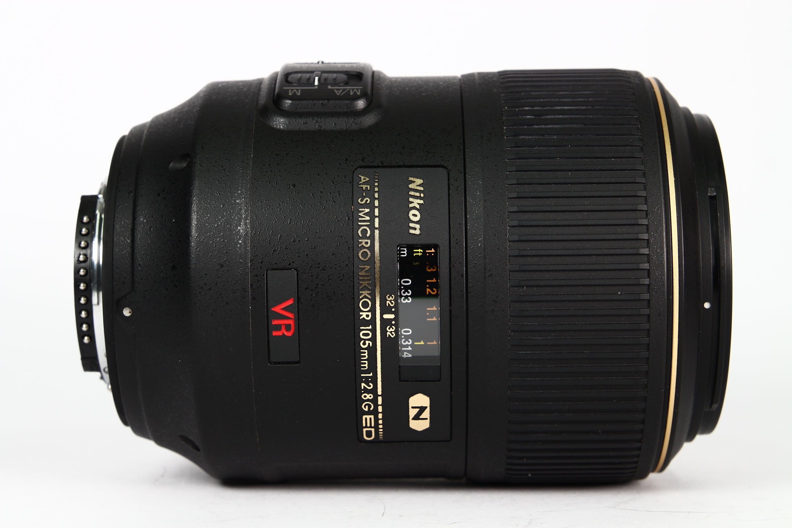 Lente NIKON AF-S MICRO NIKKOR 105mm F2.8 G ED. Usado