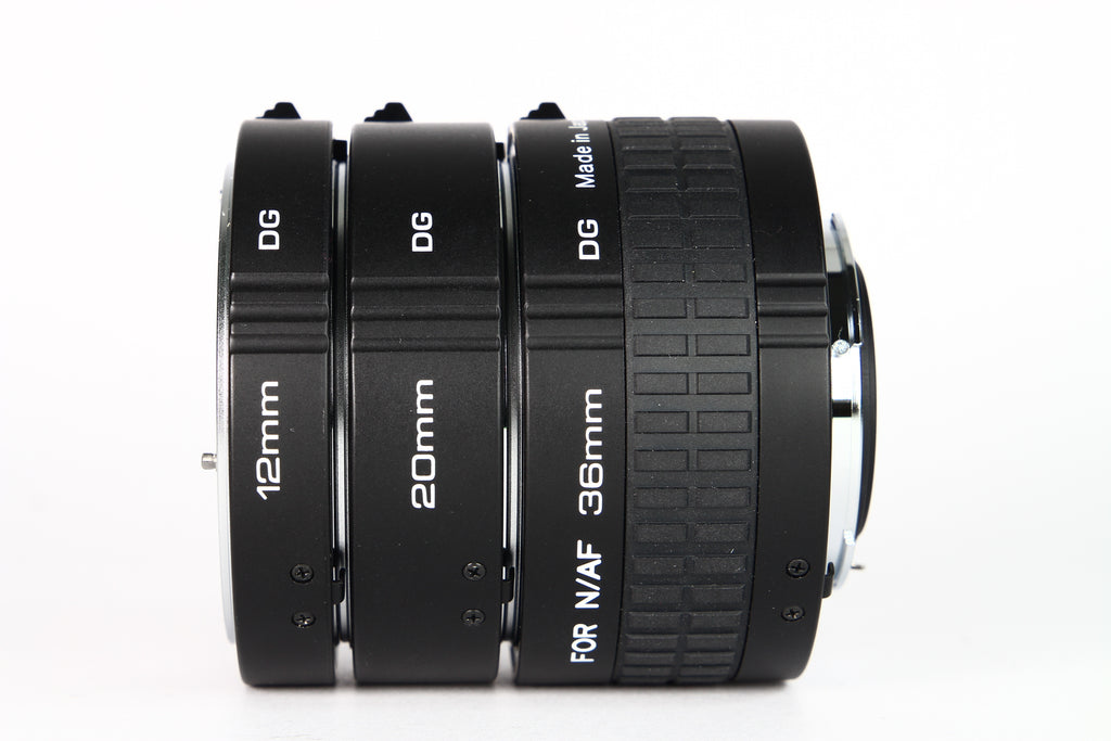 Kit de tubos de extensión DG Kenko para Nikon montura F. Usado