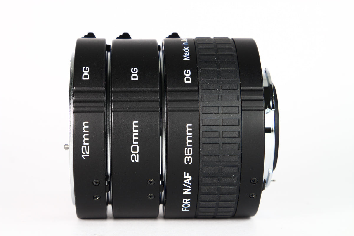 Kit de tubos de extensión DG Kenko para Nikon montura F. Usado