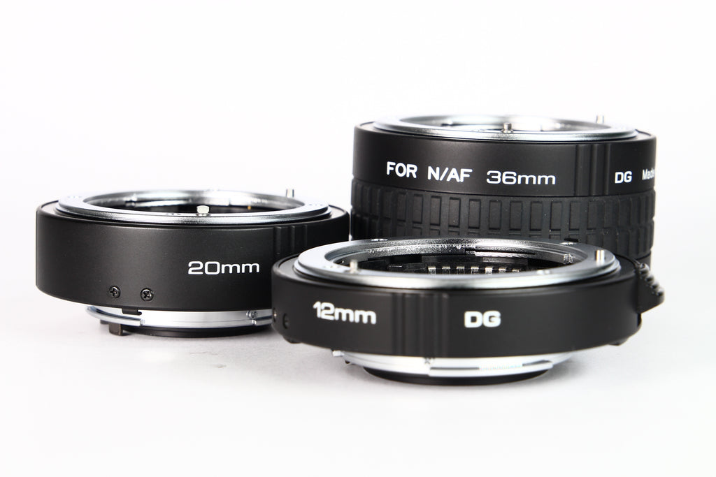 Kit de tubos de extensión DG Kenko para Nikon montura F. Usado