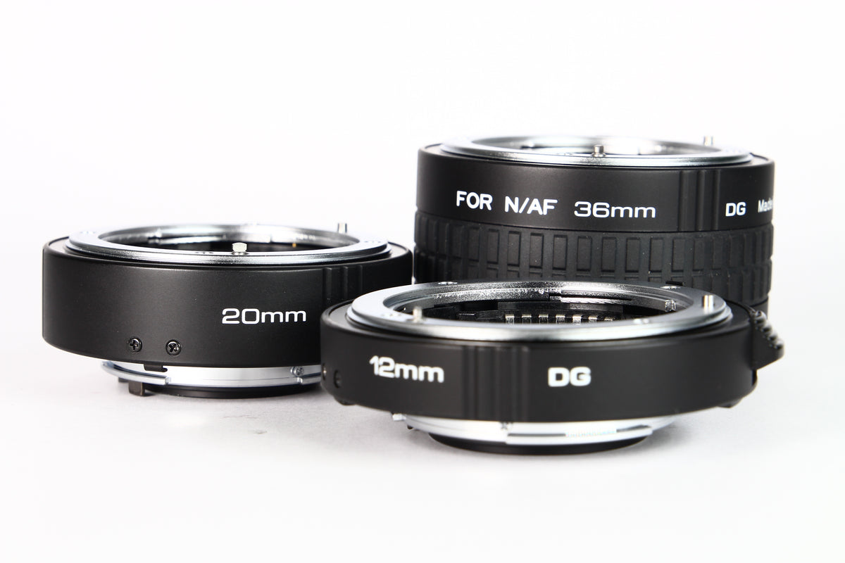 Kit de tubos de extensión DG Kenko para Nikon montura F. Usado