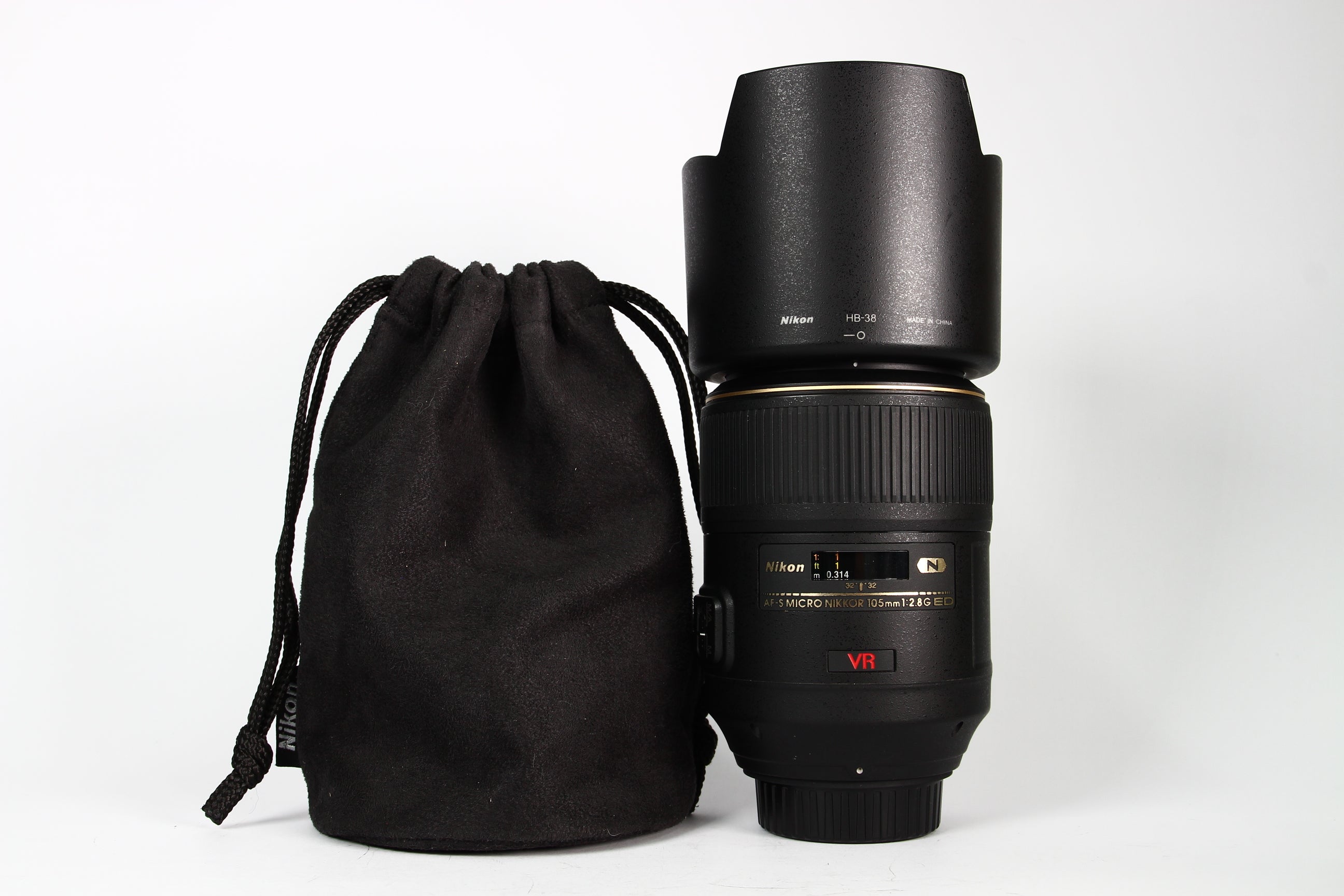 Lente NIKON AF-S MICRO NIKKOR 105mm F2.8 G ED. Usado