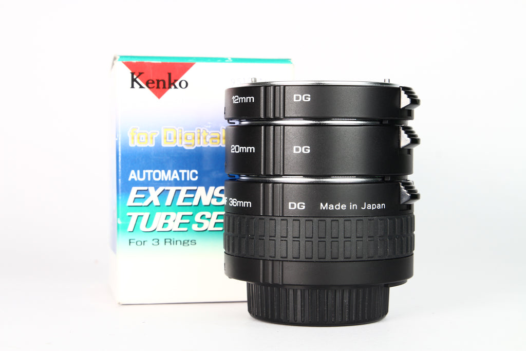 Kit de tubos de extensión DG Kenko para Nikon montura F. Usado