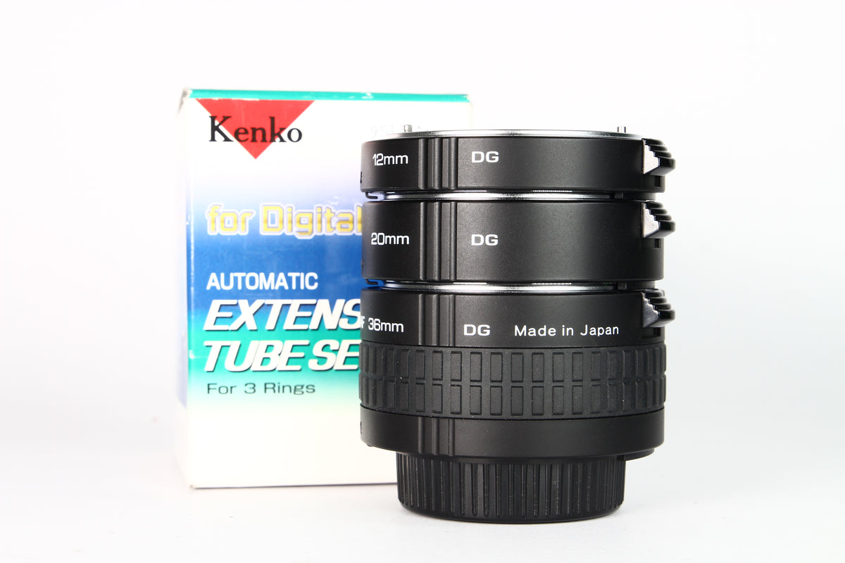 Kit de tubos de extensión DG Kenko para Nikon montura F. Usado