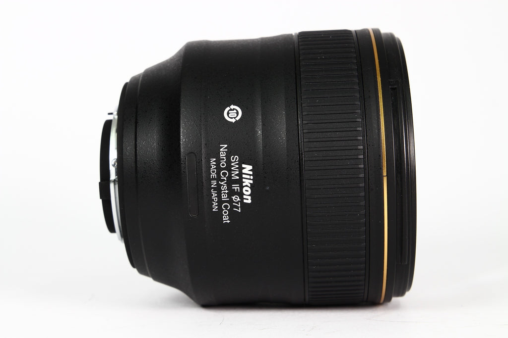 Lente NIKON AF-S 85mm F1.4 G. Usado