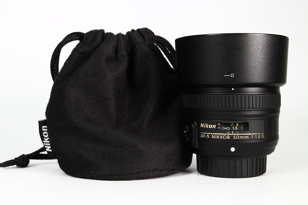 Lente NIKON AF-S 50mm F1.8 G. Usado