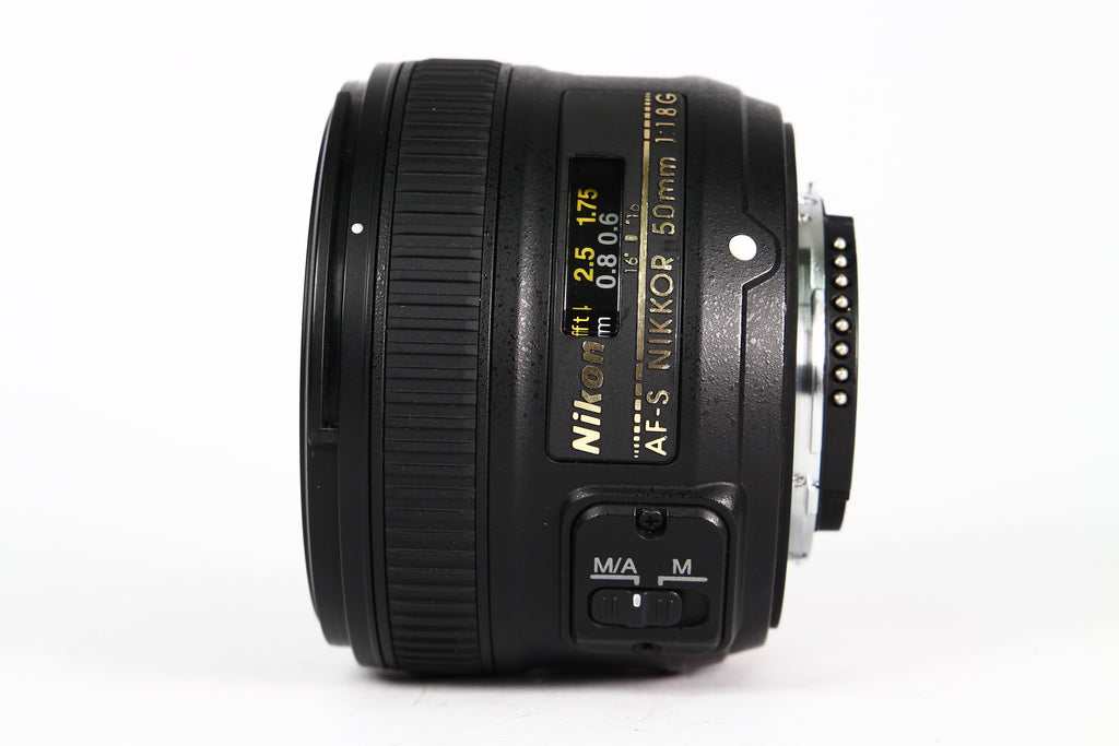 Lente NIKON AF-S 50mm F1.8 G. Usado