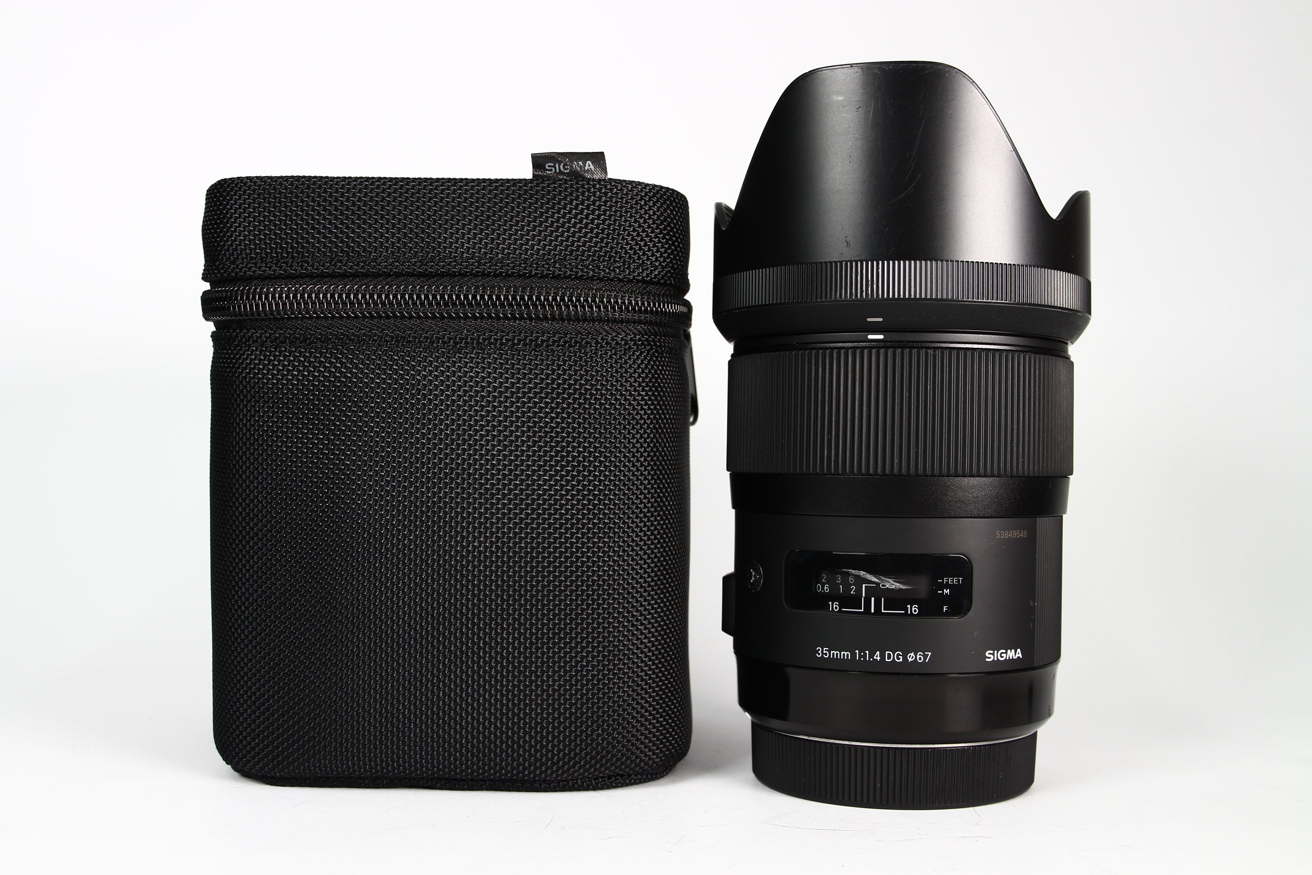 Lente SIGMA ART 35mm F:1.4 DG para Canon. Usado