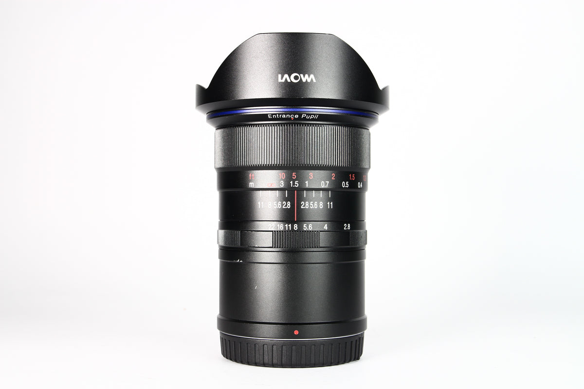 Lente Laowa D-Dreamer 12 mm F2.8 para NIKON Z. Usado