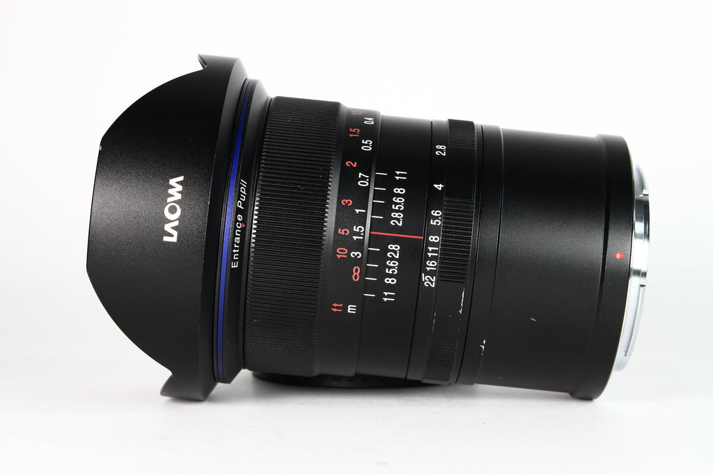 Lente Laowa D-Dreamer 12 mm F2.8 para NIKON Z. Usado